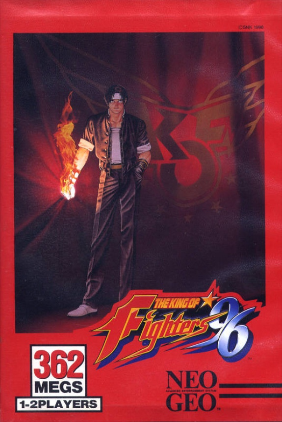 King of Fighters 96 box art for Neo Geo